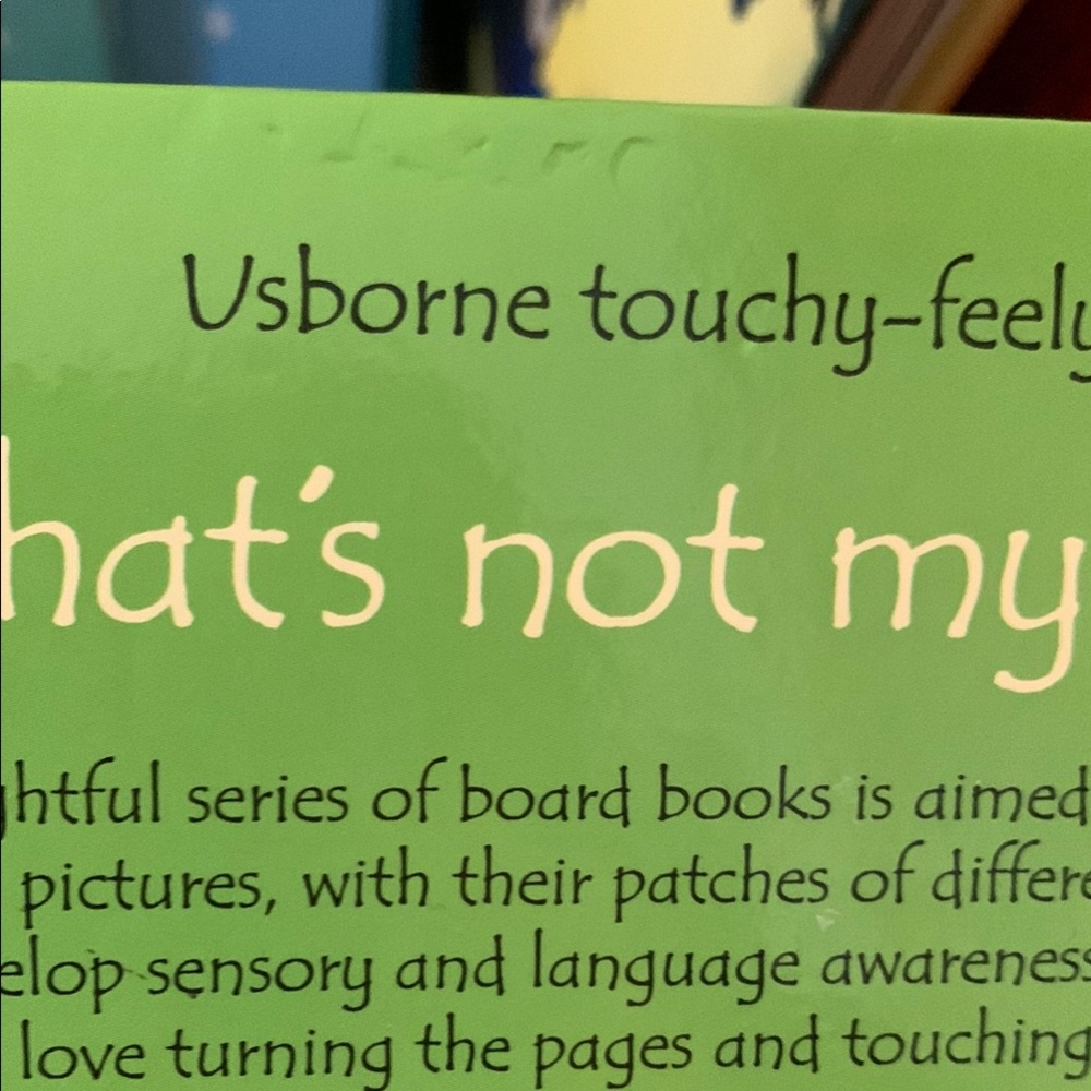 Usborne Touchy-Feely Book - That's Not My Sloth - Children’s Book - Picture 6 of 8